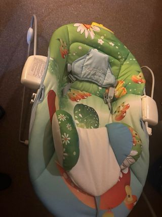 Hamaca para bebé con diseño de setas