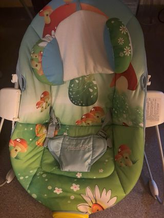 Hamaca para bebé con diseño de setas