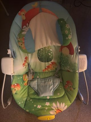 Hamaca para bebé con diseño de setas