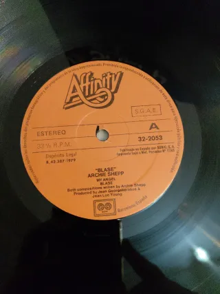 VINILO ARCHIE SHEPP - BLASÉ