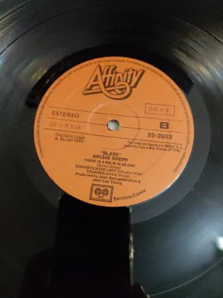 VINILO ARCHIE SHEPP - BLASÉ