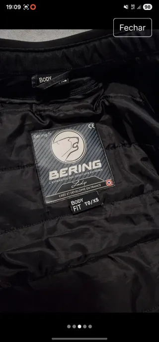 Casaco de mota Bering mulher