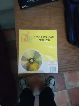 8 Estuches Jewel para 2 CDs