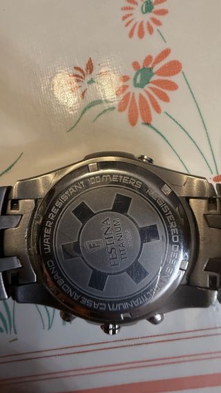 Reloj Festina Titanium mod. 17606 Cronógrafo Negro