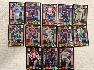 Colección 13 cromos Super Cracks 2018 Fútbol