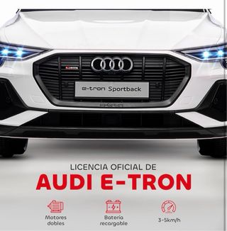Coche Eléctrico Audi Niños +3 Años