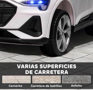 Coche Eléctrico Audi Niños +3 Años