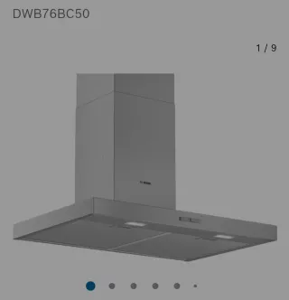 Campana extractora Bosch DWB76BC50