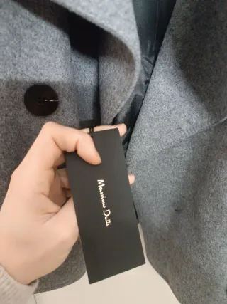 Chaqueta Massimo Dutti Gris