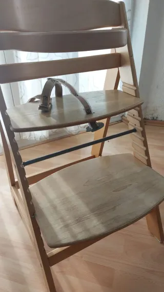 Silla Comedor Bebé Madera