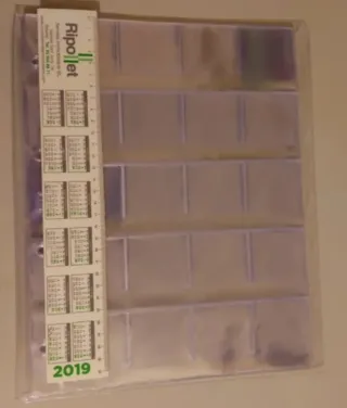 Paquete Hojas para Monedas