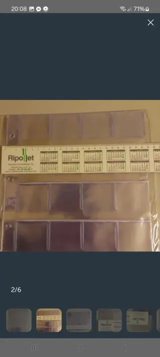 Paquete Hojas para Monedas