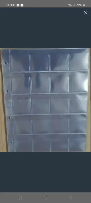 Paquete Hojas para Monedas