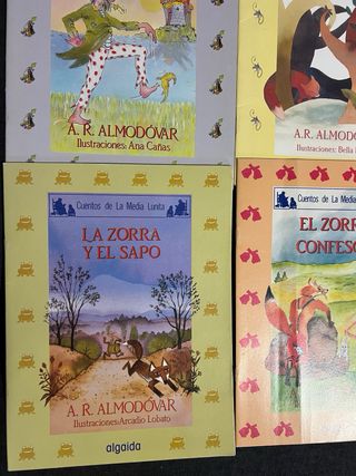 Súper lote de 9 cuentos media lunita