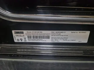 Cocina Gas Zanussi ZCG61281WA 60cm