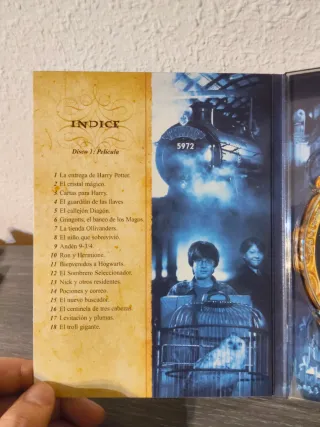 DVD Harry Potter y la piedra filosofal