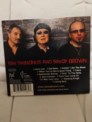 Kim Simmonds & Savoy Brown Lote 2cd's