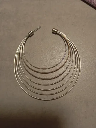Aros plateados multicapa