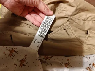 Gabardina Stradivarius Marrón