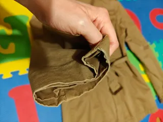 Gabardina Stradivarius Marrón