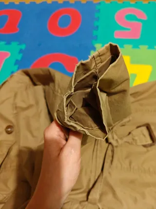 Gabardina Stradivarius Marrón