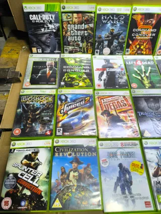 Colección 25 Videojuegos Xbox 360