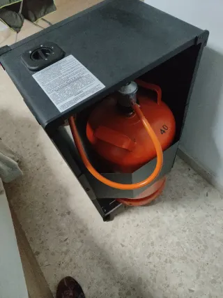 Estufa de gas LLAMA AZUL N 4200