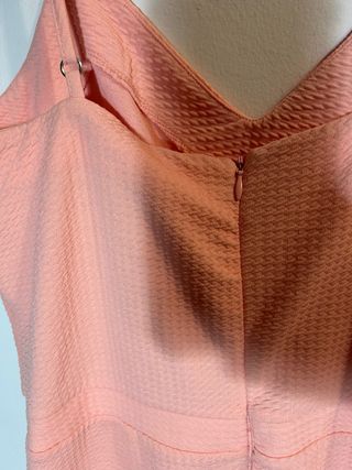 Vestido tirantes rosa talla XL