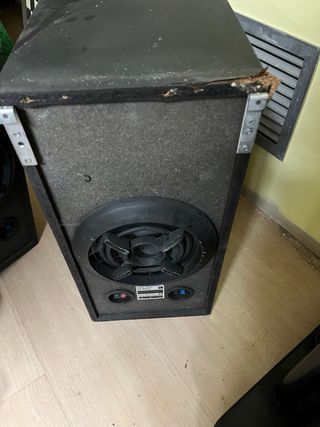 Altavoces Sony Super Woofer Negros