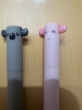 Bolígrafos Legami koala y Cerdito