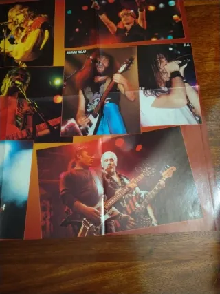 3 Pósters de KLÁSICOS DEL ROCK ESPAÑOL (muy raro)