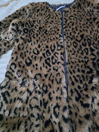 Casaco Pelo Sintético Leopardo Made in Italy