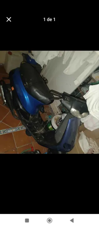 Zip 49cc Scooter Azul