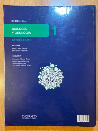 Inicia Biología y Geología 1.º Bachillerato. Li...