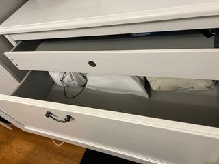 Conjunto Armario y Cómoda Ikea Blanco