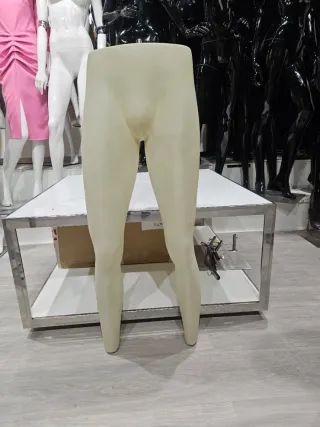Maniquí Piernas Hombre talla grande