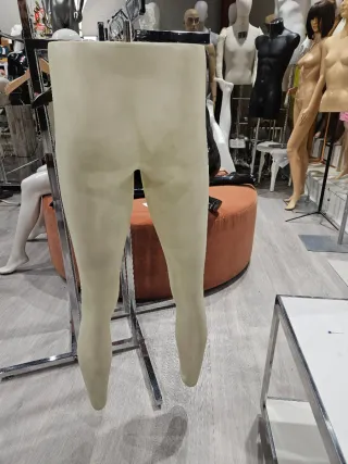 Maniquí Piernas Hombre talla grande