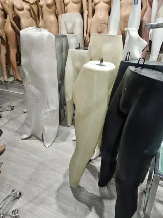 Maniquí Piernas Hombre talla grande