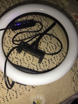 Aro de luz LED con tripode -ideal para videos