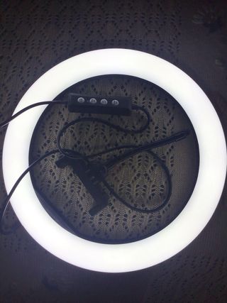 Aro de luz LED con tripode -ideal para videos