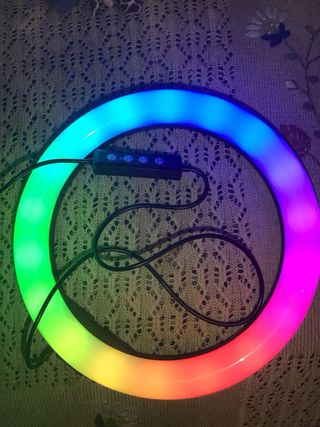 Aro de luz LED con tripode -ideal para videos