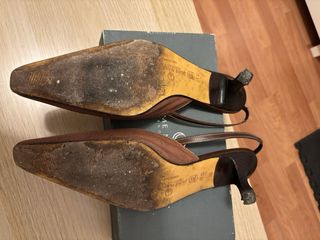 Sandalias Slingback Marrones Jaime Mascaró