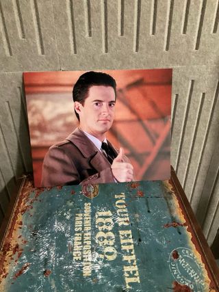 Placa Metal Twin Peaks Agente Cooper