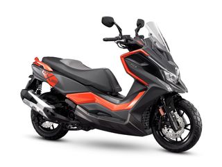 Kymco DTX 350 Negra y Roja