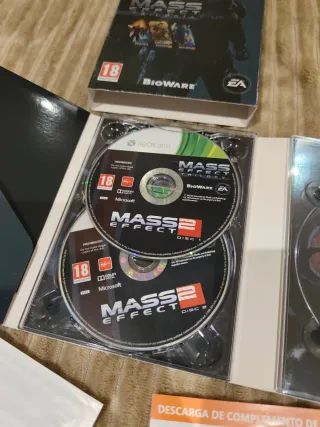 Mass effect trilogía Xbox 360
