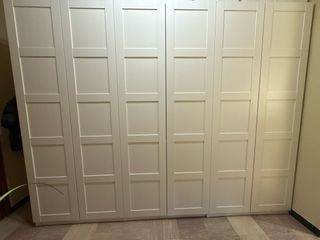 Armadio bianco/beige