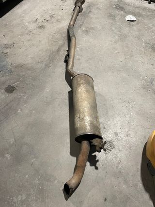 Tramo trasero escape BMW E34