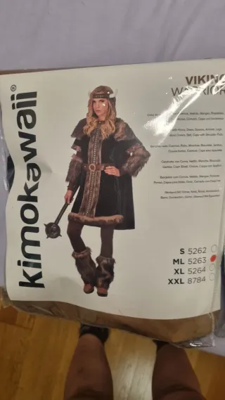 Disfraz Vikinga Kimokawaii Talla L