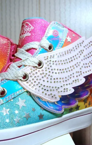 Skechers Twinkle Toes Alas Luminosas Talla 31