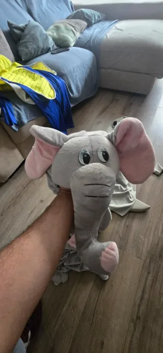 Disfraz de elefante para 5 a 6 años